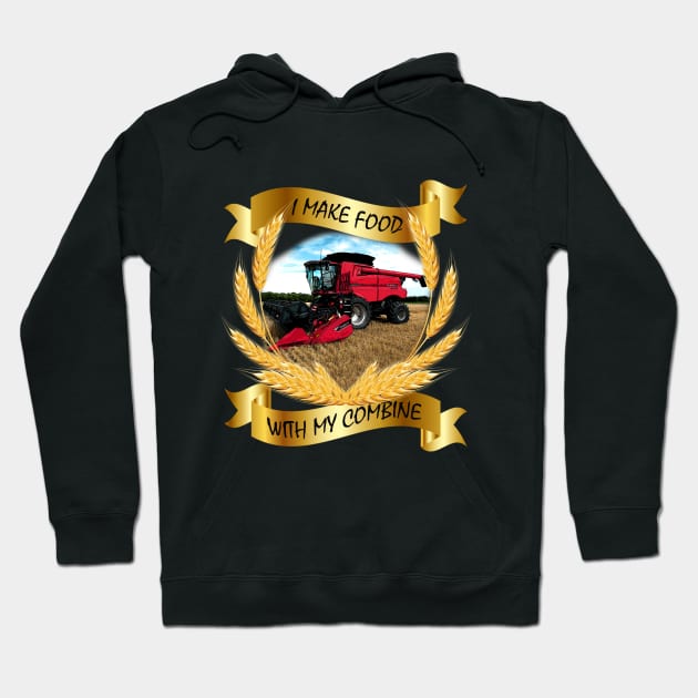 No farmers no future - i make food with my combine Hoodie by WOS